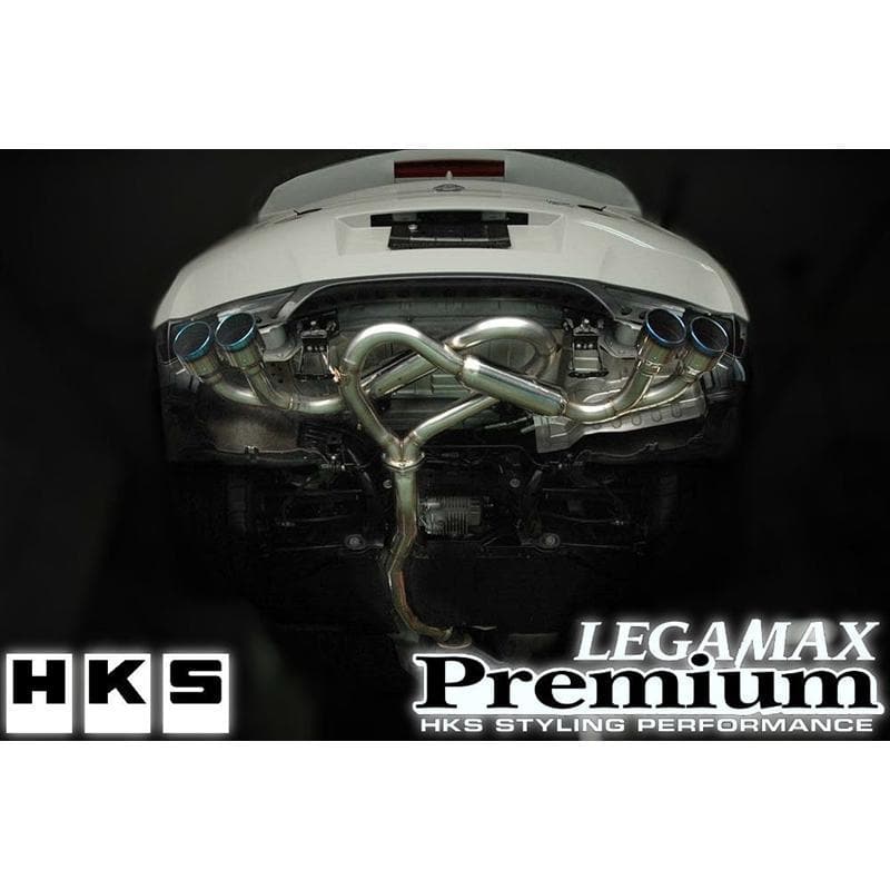 HKS Legamax Premium Exhaust - Nissan GT-R R35 09+ (Flux Welded)