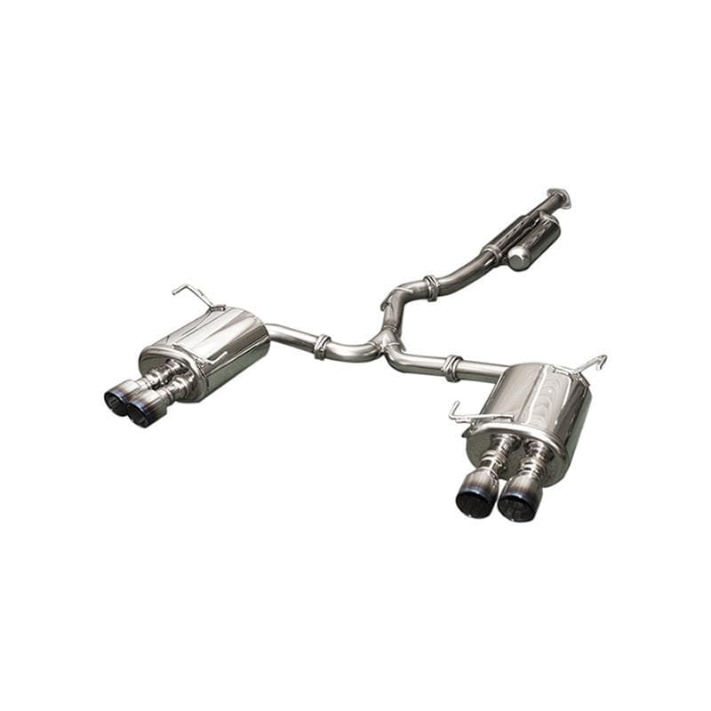 HKS Super Turbo Muffler W-Tail Exhaust - Subaru WRX VAG / STI VAB/VAF 15-21