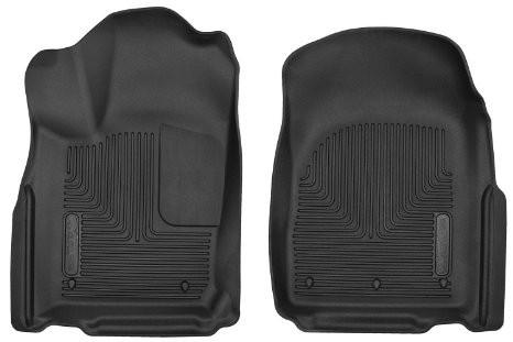 2011-2014 Dodge Durango / 11-14 Jeep Grand Cherokee X-Act Contour Black Front Floor Liners by Husky Liners (53561)