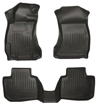 2011-2012 Hyundai Sonata WeatherBeater Combo Black Floor Liners by Husky Liners (98851)