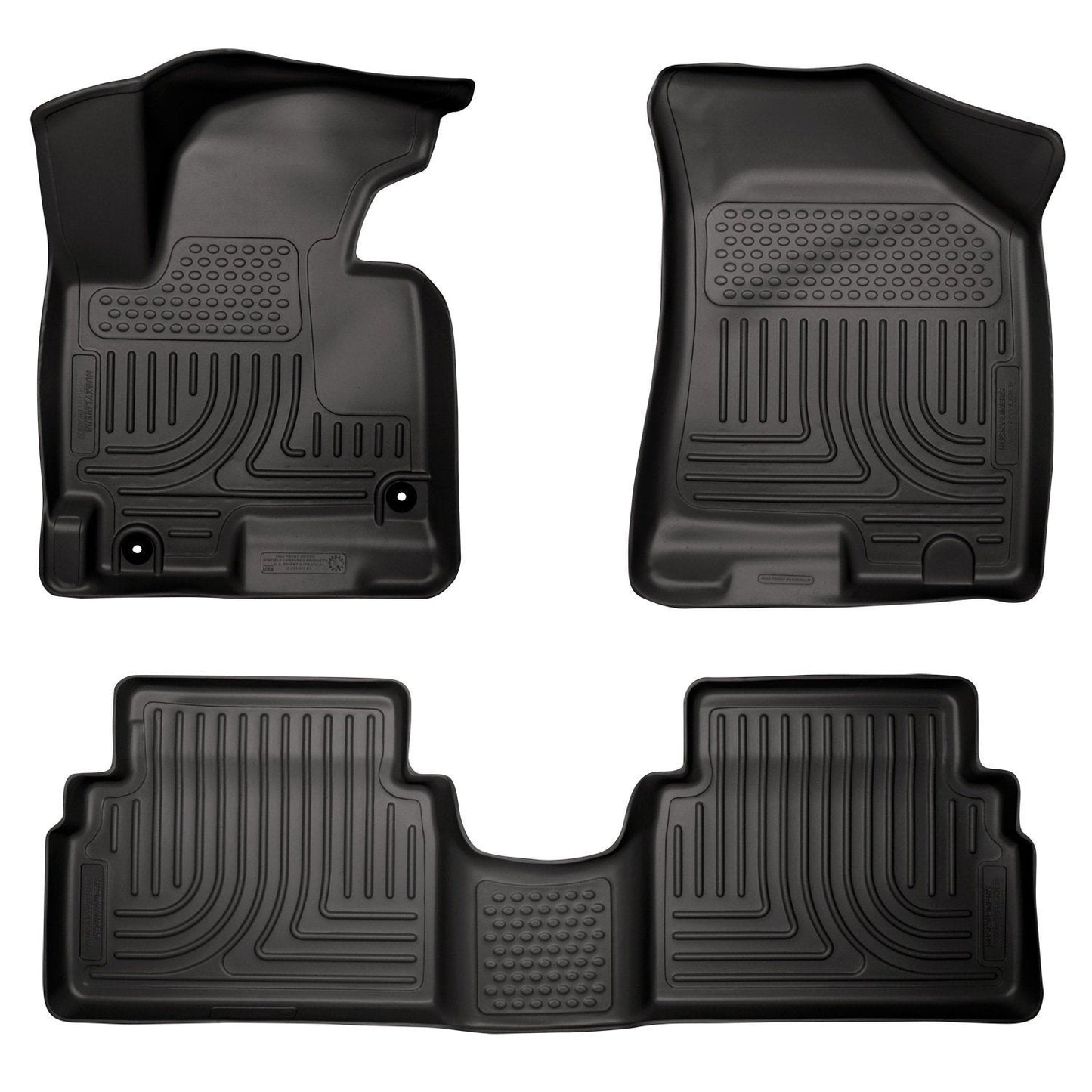 2011-2012 Hyundai Tucson WeatherBeater Combo Black Floor Liners by Husky Liners (98881)