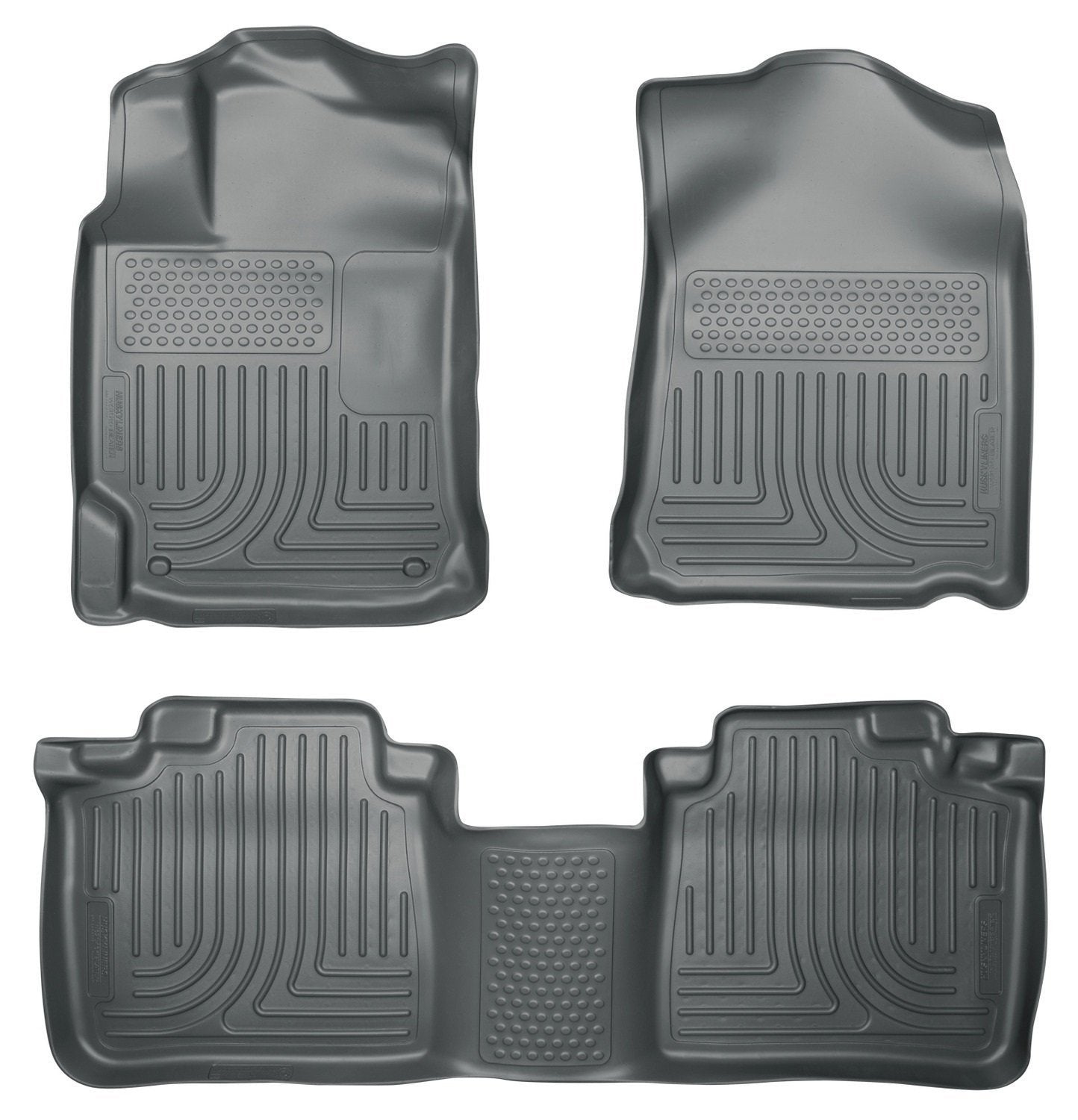 2012 Toyota Camry WeatherBeater Combo Gray Floor Liners by Husky Liners (98902)