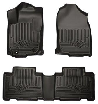 2013 Toyota RAV4 Weatherbeater Black Front & 2nd Seat Floor Liners by Husky Liners (98971)