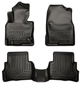 2013 Mazda CX-5 WeatherBeater Combo Black Floor Liners by Husky Liners (99731)