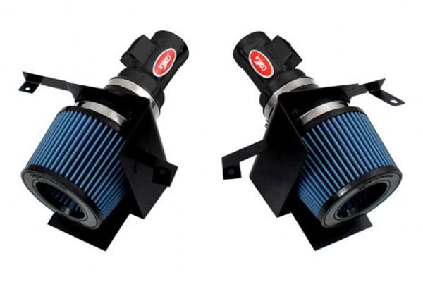 2007-2008 Nissan 350Z 3.5L V6 Air Fusion and Air Horns Black Short Ram Intake by Injen (SP1988BLK)