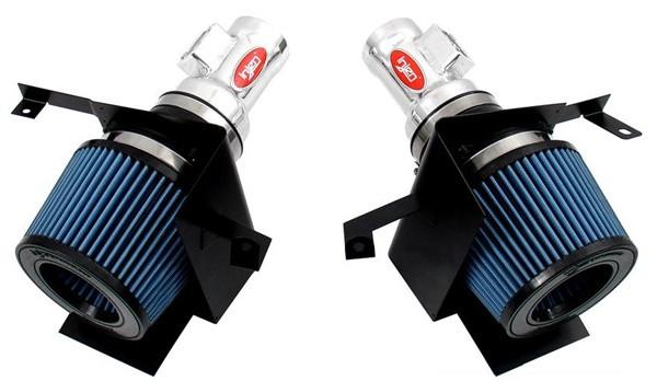 2007-2008 Nissan 350Z 3.5L V6 Air Fusion and Air Horns Polished Short Ram Intake by Injen (SP1988P)
