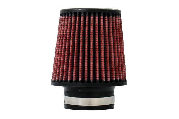 Injen Universal High Performance Air Filter - 2.75 Black Filter 5 Base / 5 Tall / 4 Top - 40 Pleat (X-1010-BR)