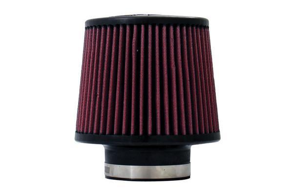 Injen Universal High Performance Air Filter - 3.00 Black Filter 6 Base / 5 Tall / 5 Top (X-1014-BR)