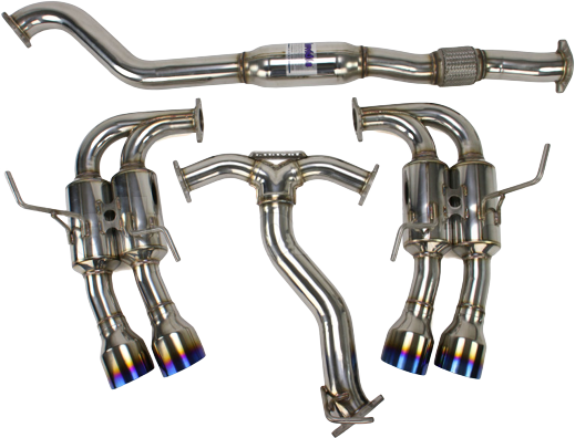 Invidia Gemini R400 Cat-Back Exhaust | 2010-2014 Subaru WRX and 2011-2014 Subaru WRX STI (HS11STIGM4SS/T)