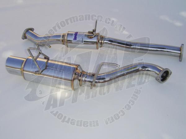 Invidia N1 Single Tip Cat-Back Exhaust (S2000 00+) HS00HS1GST