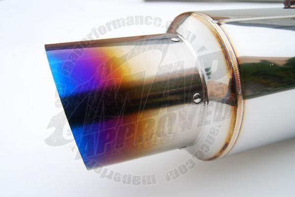 Invidia Q300 Titanium Tip 3" Cat-Back Exhaust | 2008-2015 Mitsubishi Evo X (HS09MEXG3T)