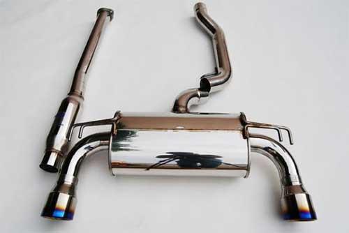 Invidia Q300 Titanium Tip 3" Cat-Back Exhaust | 2008-2015 Mitsubishi Evo X (HS09MEXG3T)