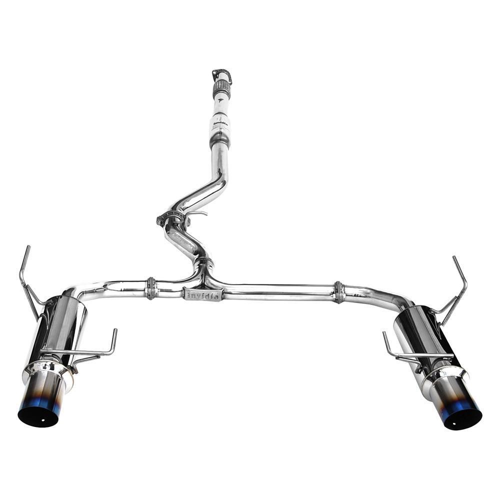 Invidia N1 Stainless Steel Dual Cat-Back Exhaust System | 2010-2012 Subaru Legacy 2.5GT (HS10SL1GTT)