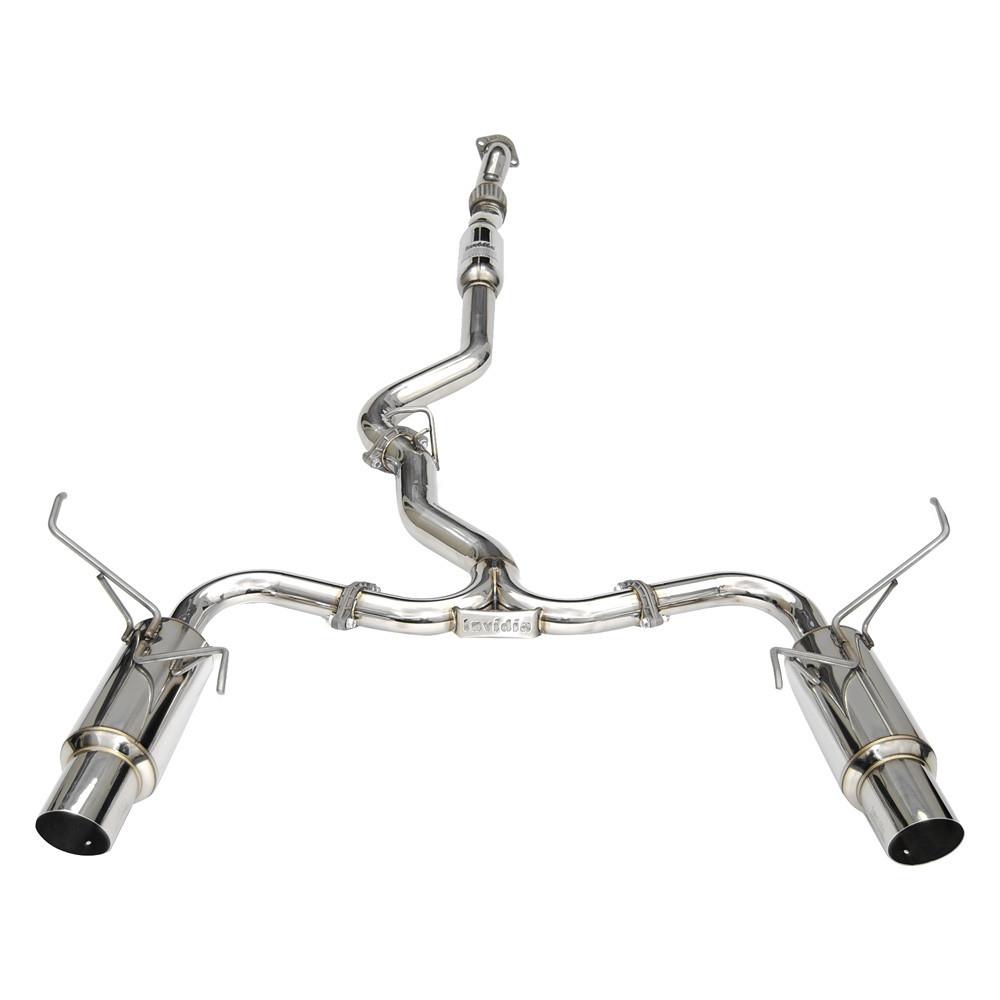 Invidia N1 Stainless Steel Cat-Back Exhaust System | 2008-2014 Subaru WRX / WRX STI SEDAN ONLY (HS11STIGTP)