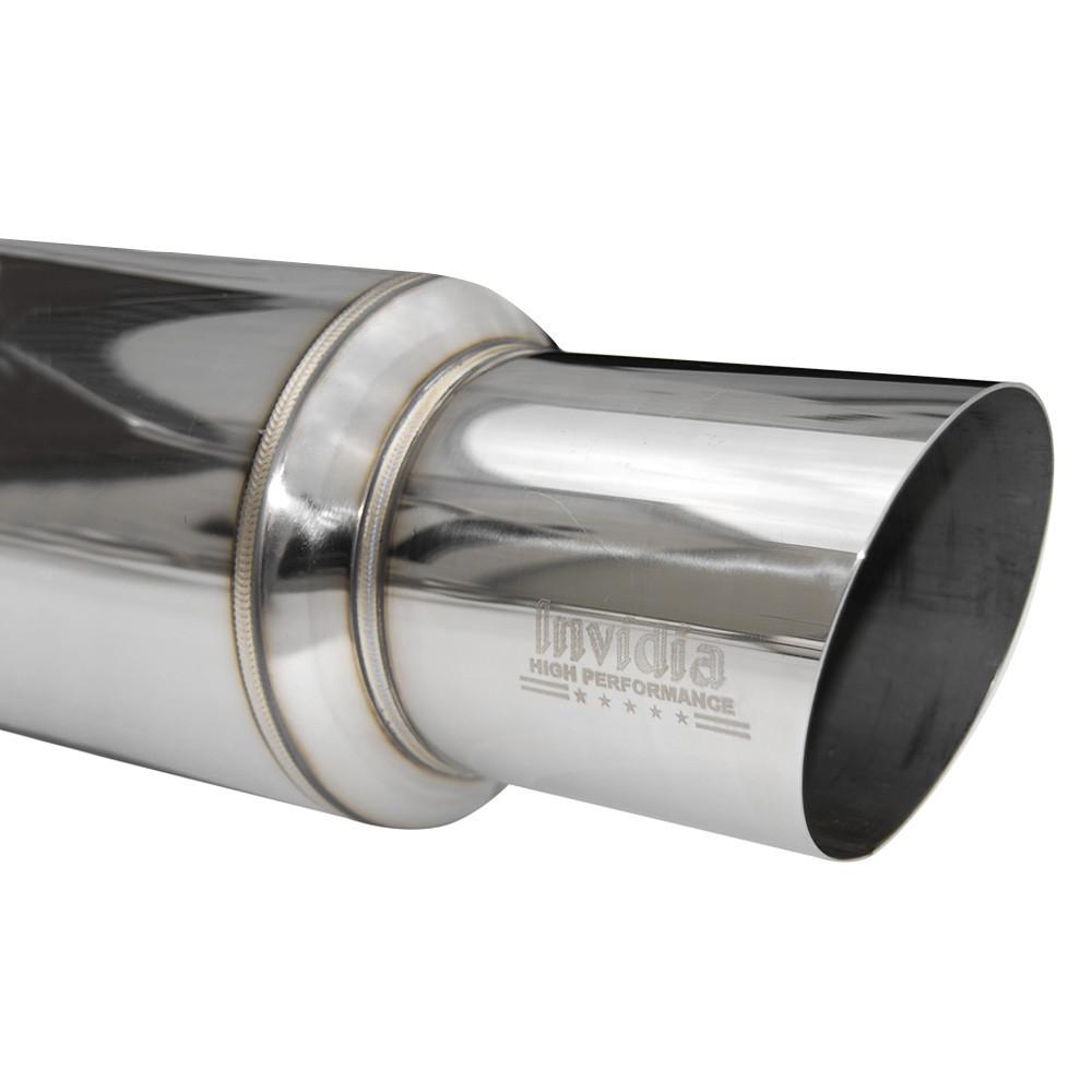 Invidia N1 Stainless Steel Cat-Back Exhaust System | 2008-2014 Subaru WRX / WRX STI SEDAN ONLY (HS11STIGTP)