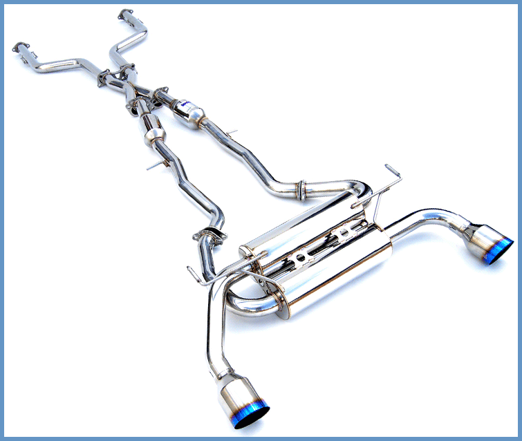 Invidia Gemini Cat-Back Exhaust | 2014-2024 Infiniti Q50 (HS14IQ5GID)