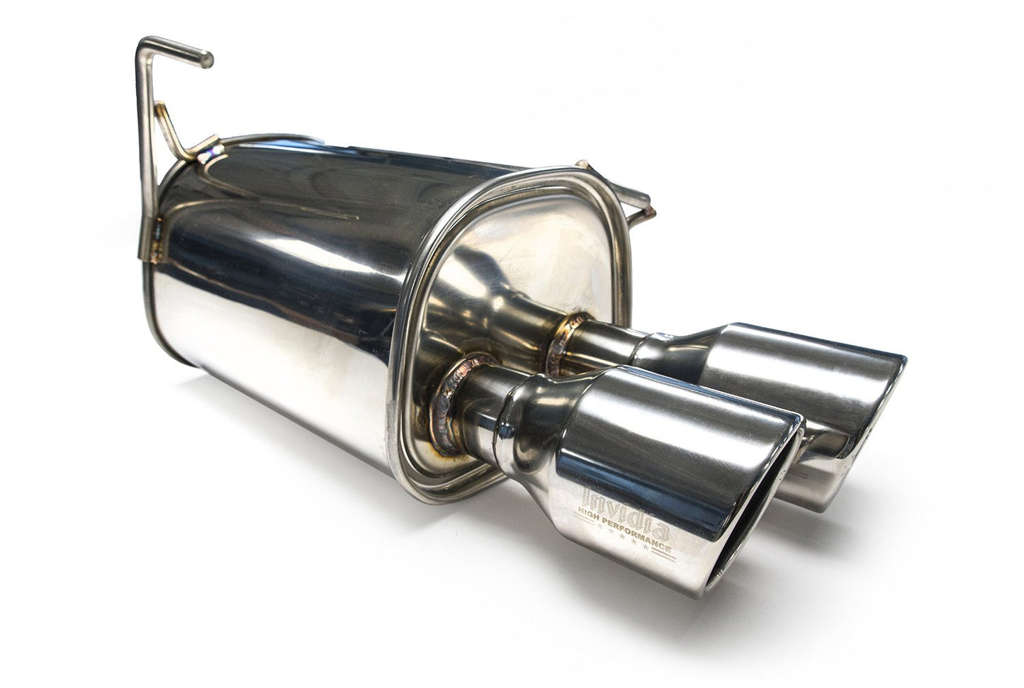 Invidia Q300 Rolled Polished 4 tip Catback Exhaust | 2015-2021 Subaru WRX / STI (HS15STIG3S)