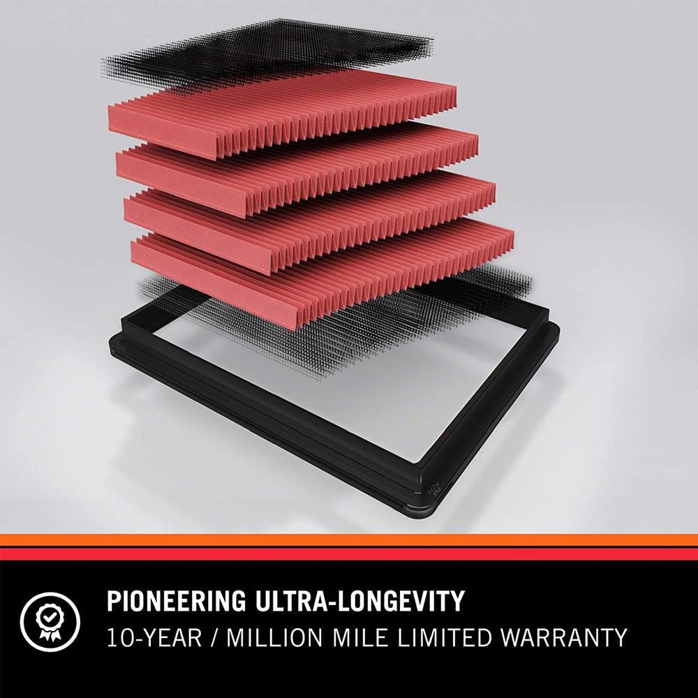 K&N Replacement Air Filters | Multiple Fitments (33-2278)