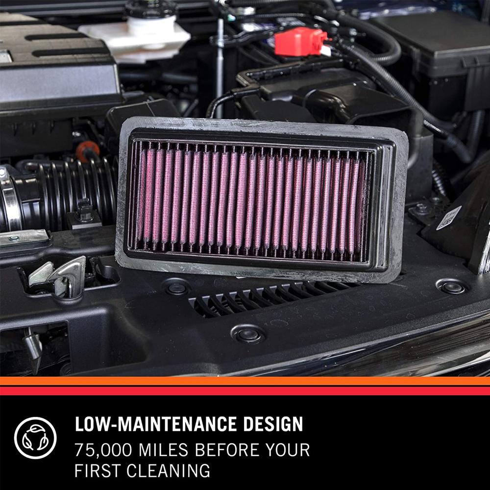 K&N Replacement Air Filter | 1991-2005 Acura NSX 3.0L/3.2L (33-2713)