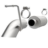 1991-1995 Jeep Wrangler Cat Back Exhaust; Turn Down In Front Of Rear Tire by Magnaflow (17126)