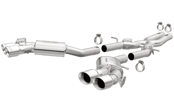 MagnaFlow Competition Cat-Back w/ Quad Tips | 2016-2019 Chevrolet Camaro 6.2L (19265)