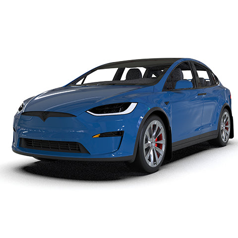 Rally Armor Mud Flaps | 2022 Tesla Model X (MF102-UR)