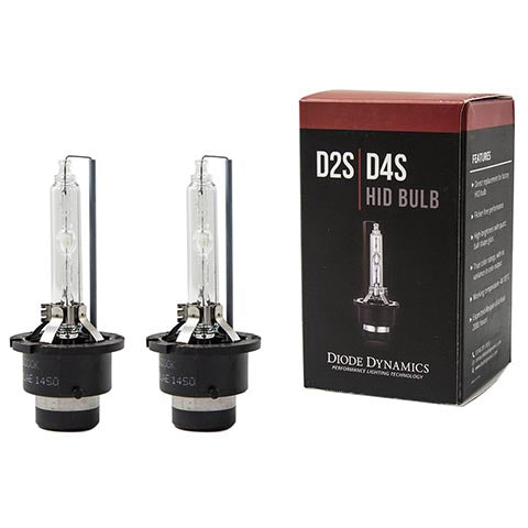 Diode Dynamics OEM HID Replacement Bulbs | 2008-2015 Mitsubishi Evo X, 2006-2014 Subaru WRX STI, and 2000-2009 Honda S2000 (DD1039/40/41/42P)