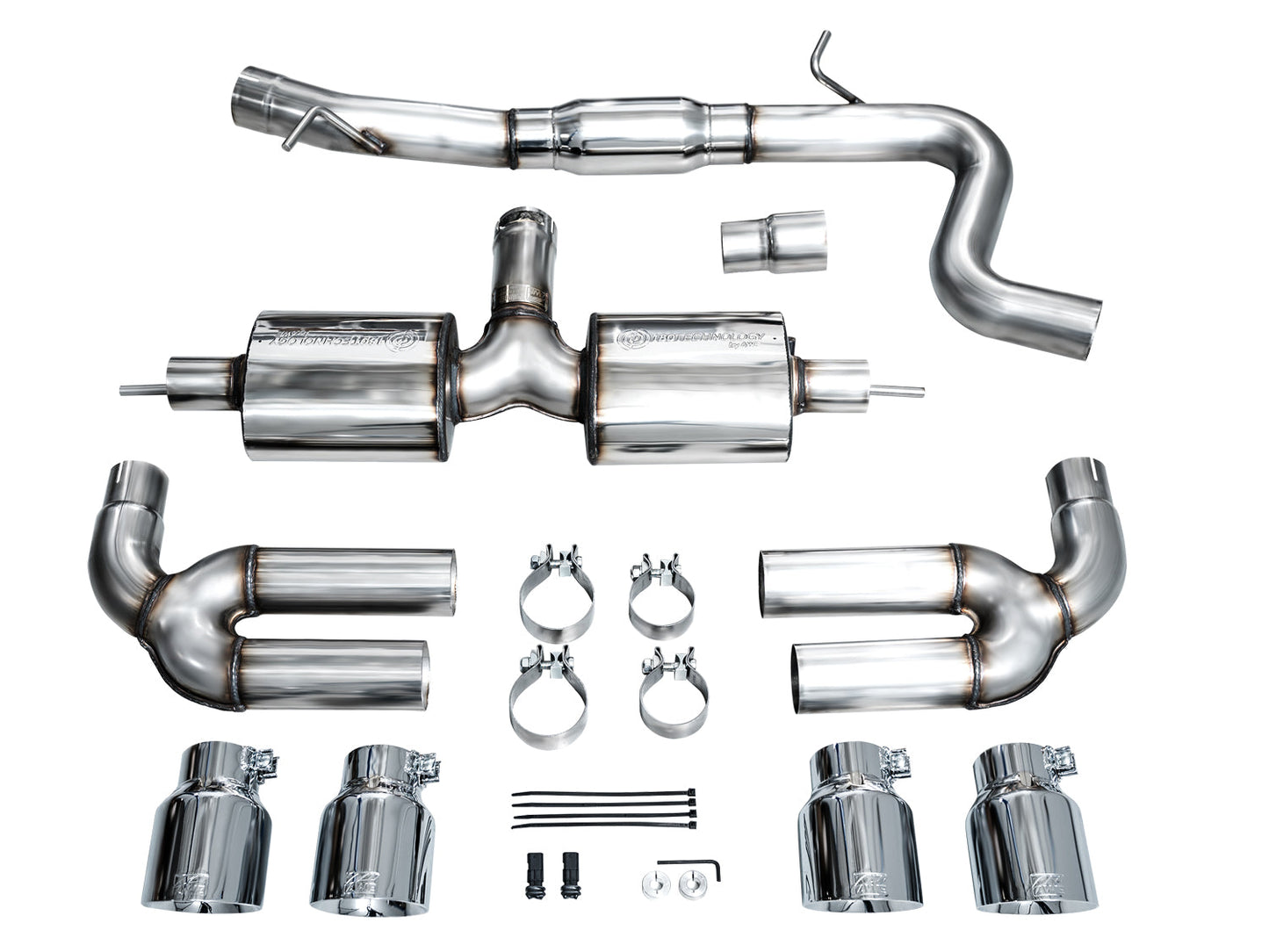 AWE Tuning Touring Edition Exhaust | 2022+ Audi S3
