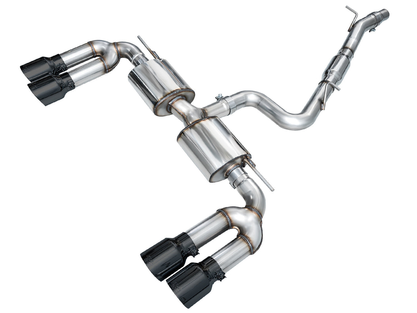 AWE Tuning Touring Edition Exhaust | 2022+ Audi S3