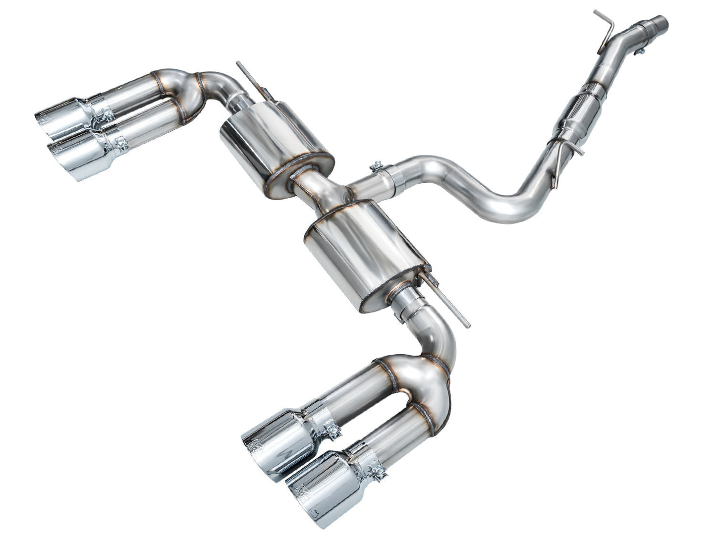 AWE Tuning Touring Edition Exhaust | 2022+ Audi S3