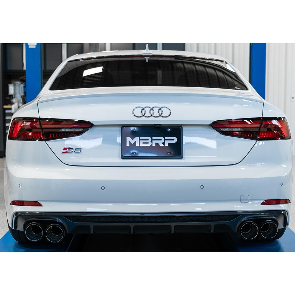MBRP Cat-Back Exhaust System | 2018-2024 Audi S4/S5 (S4607304/CF)
