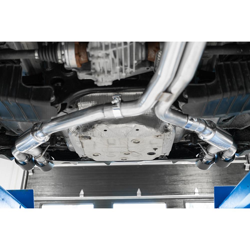 MBRP Cat-Back Exhaust System | 2018-2024 Audi S4/S5 (S4607304/CF)