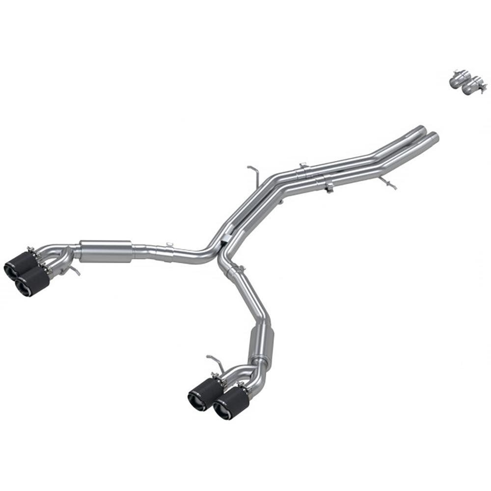 MBRP Cat-Back Exhaust System | 2018-2024 Audi S4/S5 (S4607304/CF)