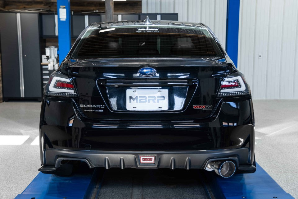 MBRP Stainless Steel 3" Cat-Back - Single Exit | 2011 - 2021 Subaru WRX / STI (S4803)