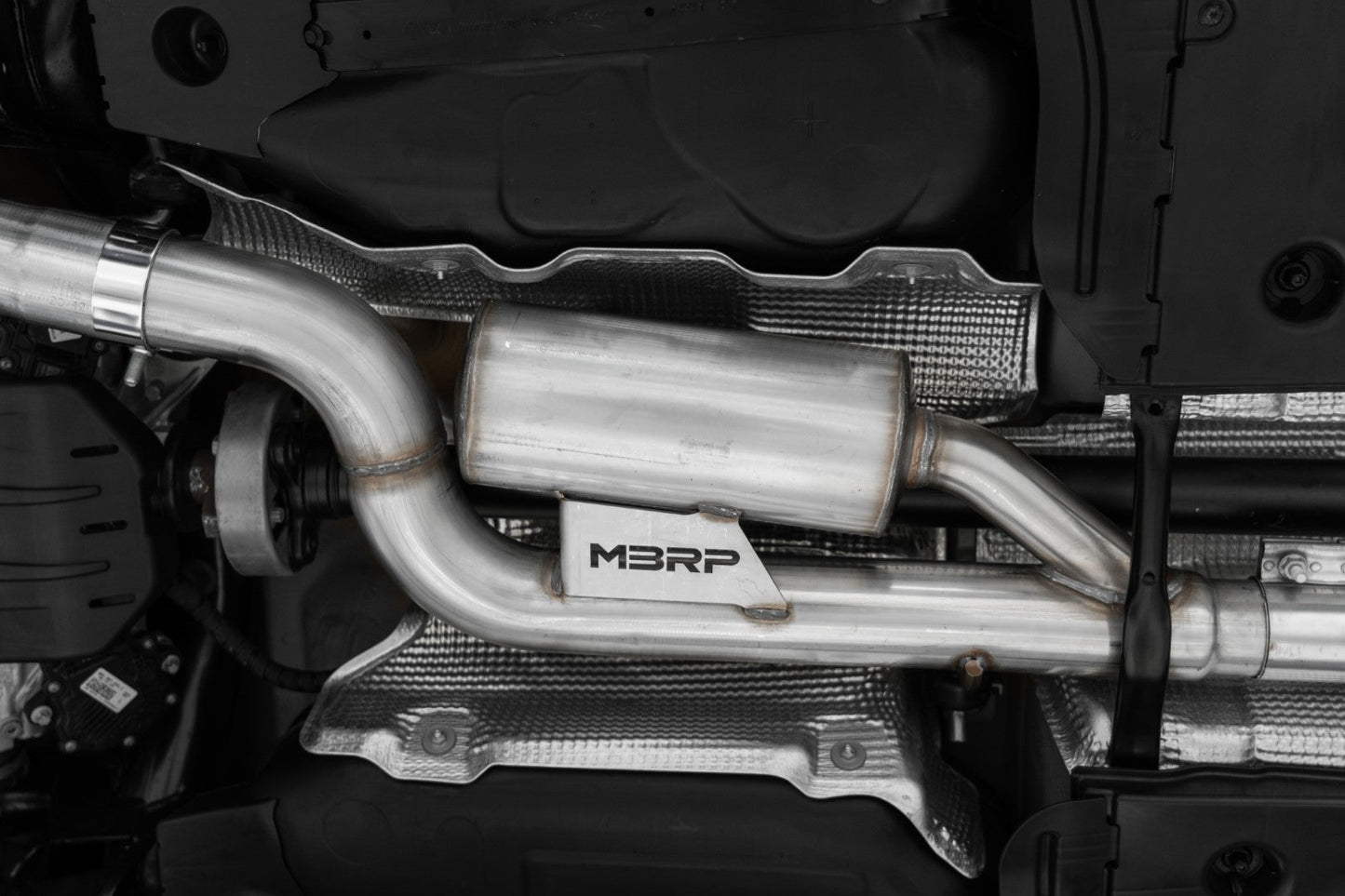 MBRP Stainless Steel 3" Cat-Back - 2.5" Quad Exit | 2022+ VW MK8 Golf R (S4613)