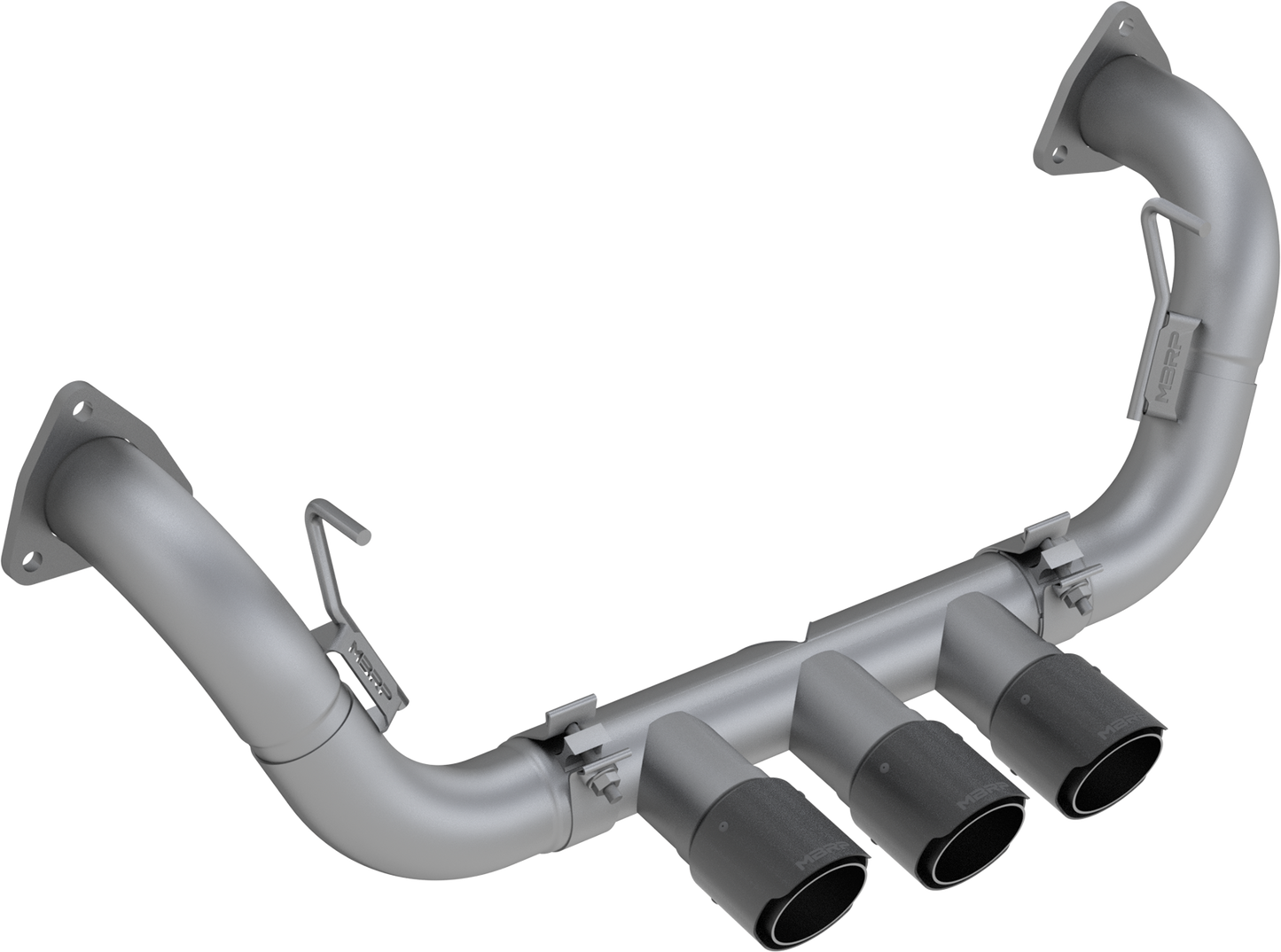 MBRP 2.5-Inch Armor Pro Race Profile Triple Rear Exit Cat-Back Exhaust with Carbon Fiber Tips | 2017 - 2022 Acura NSX (S49003CF)