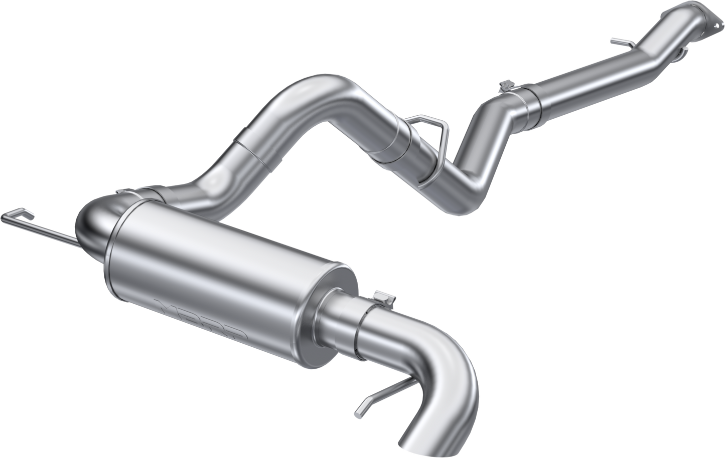 MBRP 3-Inch Armor Lite Street Profile Single Rear Exit Cat-Back Exhaust | 2021 - 2022 Ford Bronco (S5237AL)