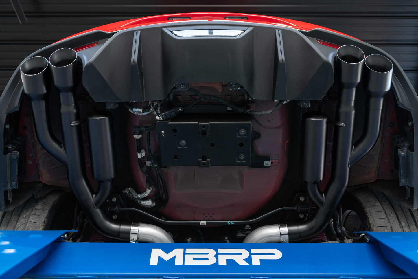 MBRP Black Series 3" Cat-Back Exhaust System | 2018-2023 Ford Mustang GT (S7207BLK)