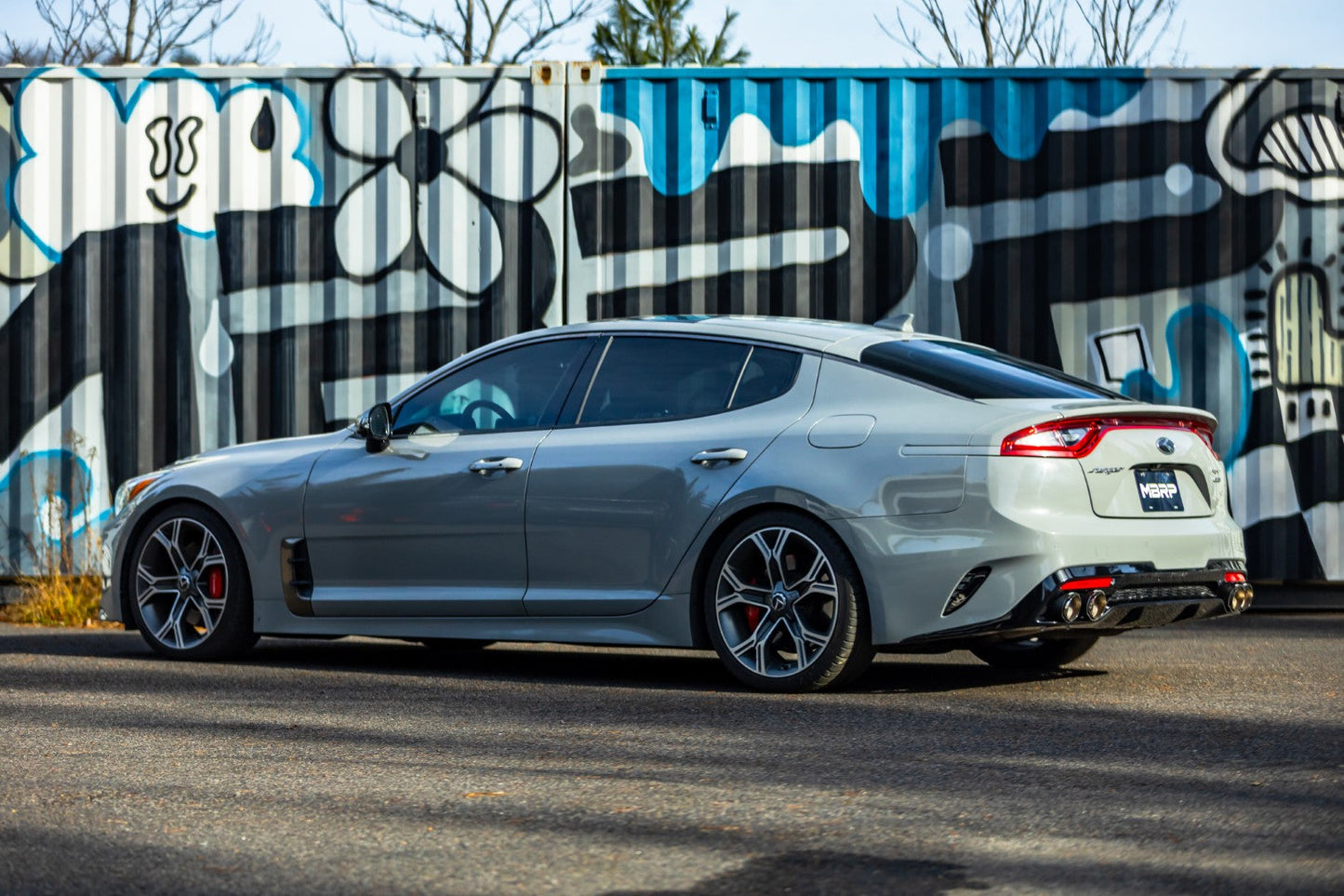 MBRP Carbon Fiber Tip / Bezel Replacement | 2018-2021 Kia Stinger GT (T5195CF)