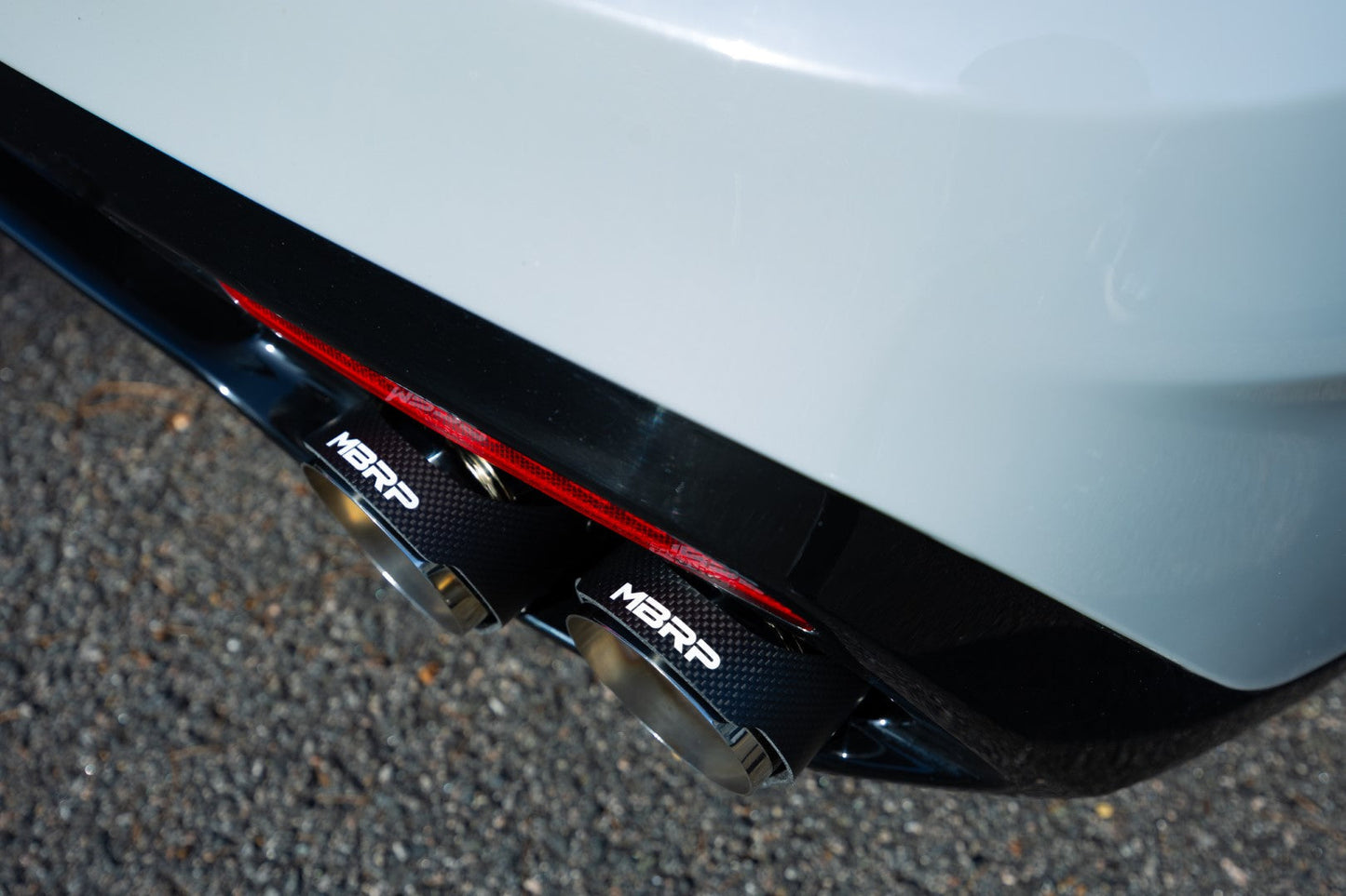 MBRP Carbon Fiber Tip / Bezel Replacement | 2018-2021 Kia Stinger GT (T5195CF)