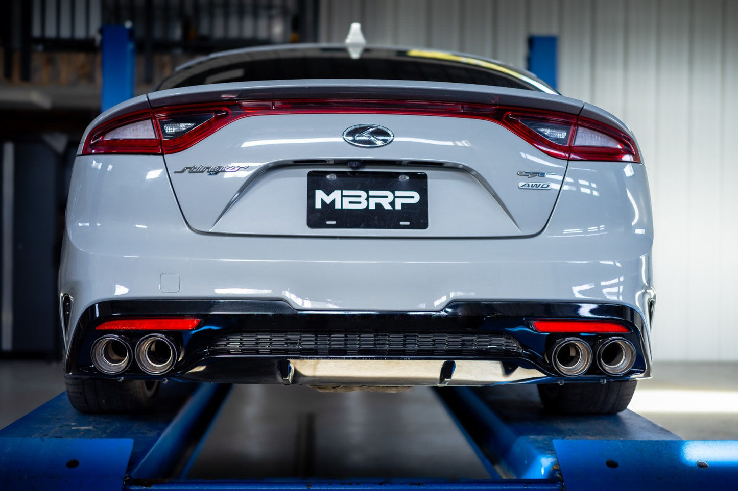 MBRP Carbon Fiber Tip / Bezel Replacement | 2018-2021 Kia Stinger GT (T5195CF)