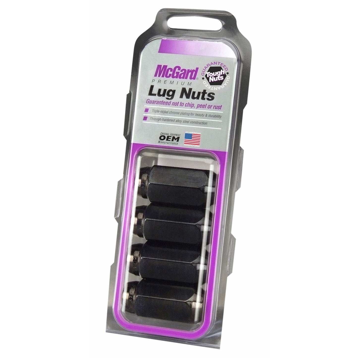 McGard Cone Seat Style Lug Nuts / Black (64022)