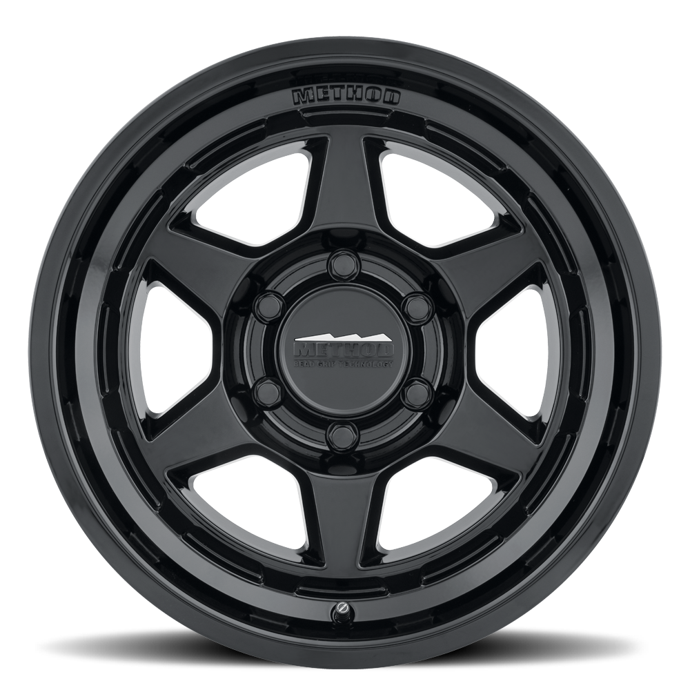 Method 708 | Gloss Black | 17x8.5 | 5x5 | 0/4.72" | MR708785501300