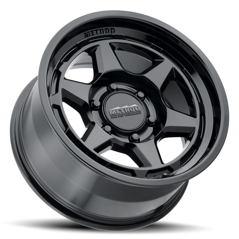 Method 708 | Gloss Black | 17x8.5 | 5x5 | 0/4.72" | MR708785501300