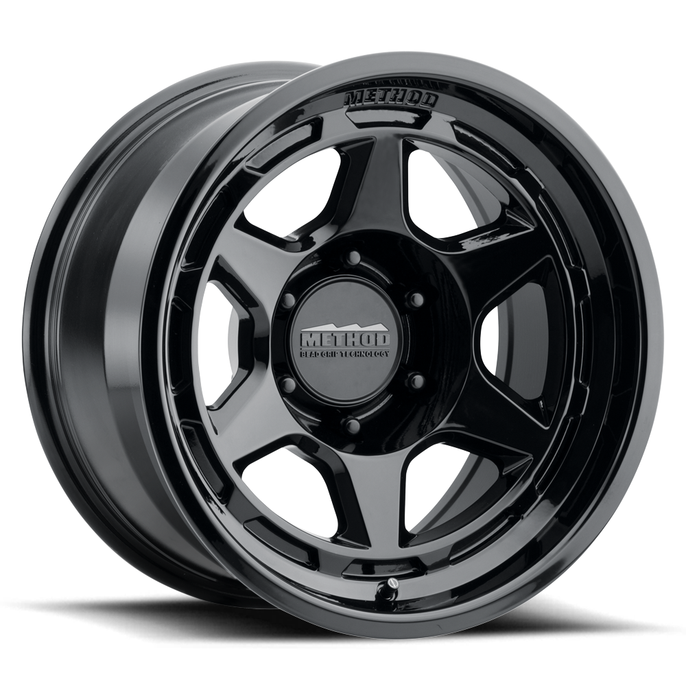 Method 708 | Gloss Black | 17x8.5 | 5x5 | 0/4.72" | MR708785501300