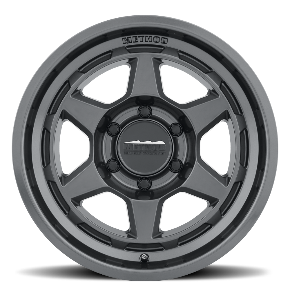 Method 708 | Gloss Titanium | 17x8.5 | 5x5 | 0/4.72" | MR70878550800