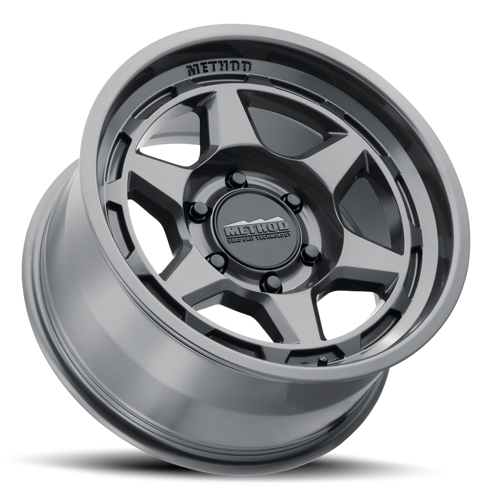Method 708 | Gloss Titanium | 17x8.5 | 5x5 | 0/4.72" | MR70878550800