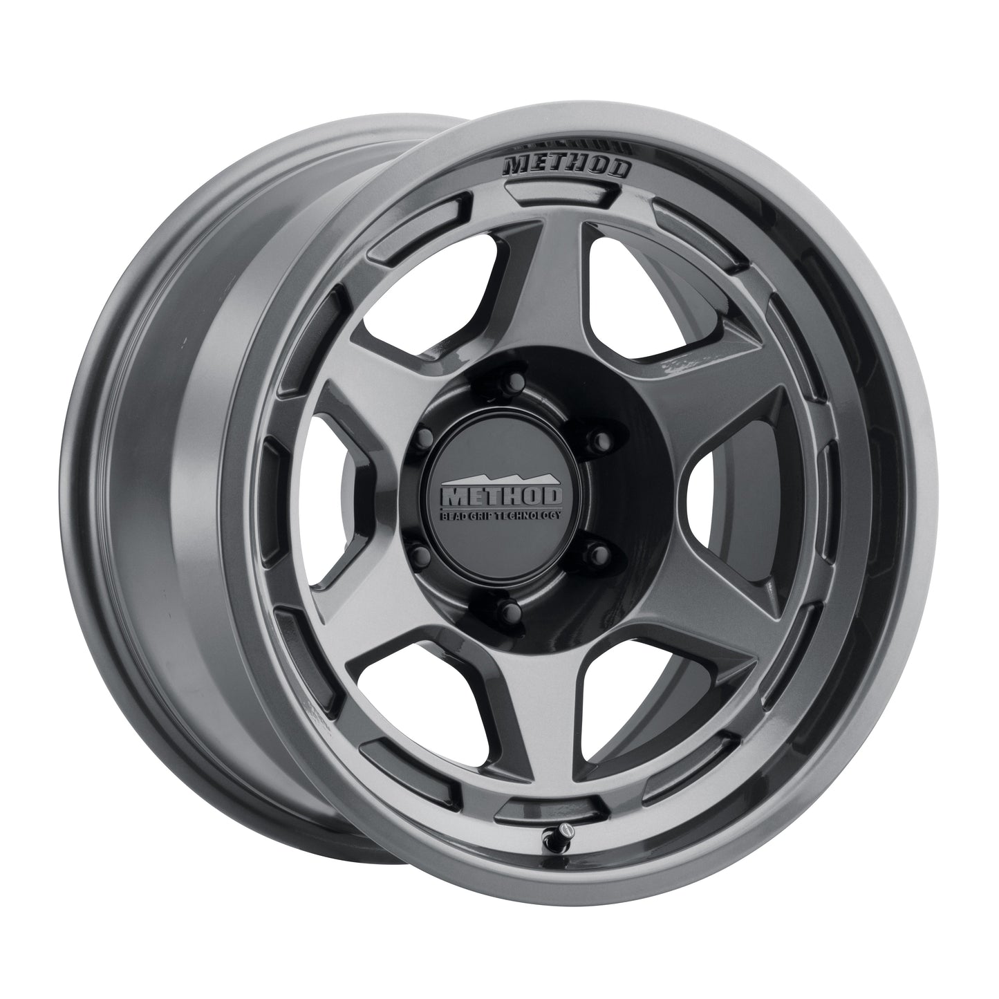 Method 708 | Gloss Titanium | 17x8.5 | 5x5 | 0/4.72" | MR70878550800
