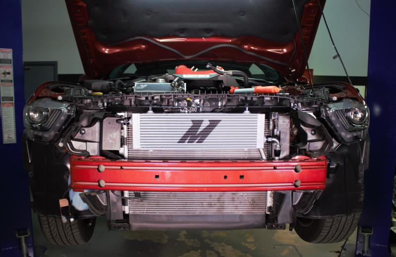 Mishimoto Oil Cooler Kit | 2015-2017 Ford Mustang GT (MMOC-MUS8-15T)
