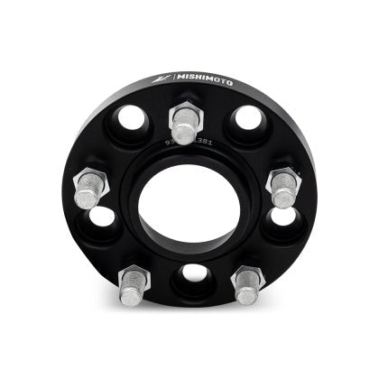 Mishimoto Black Wheel Spacer Pair 15mm / 5x100